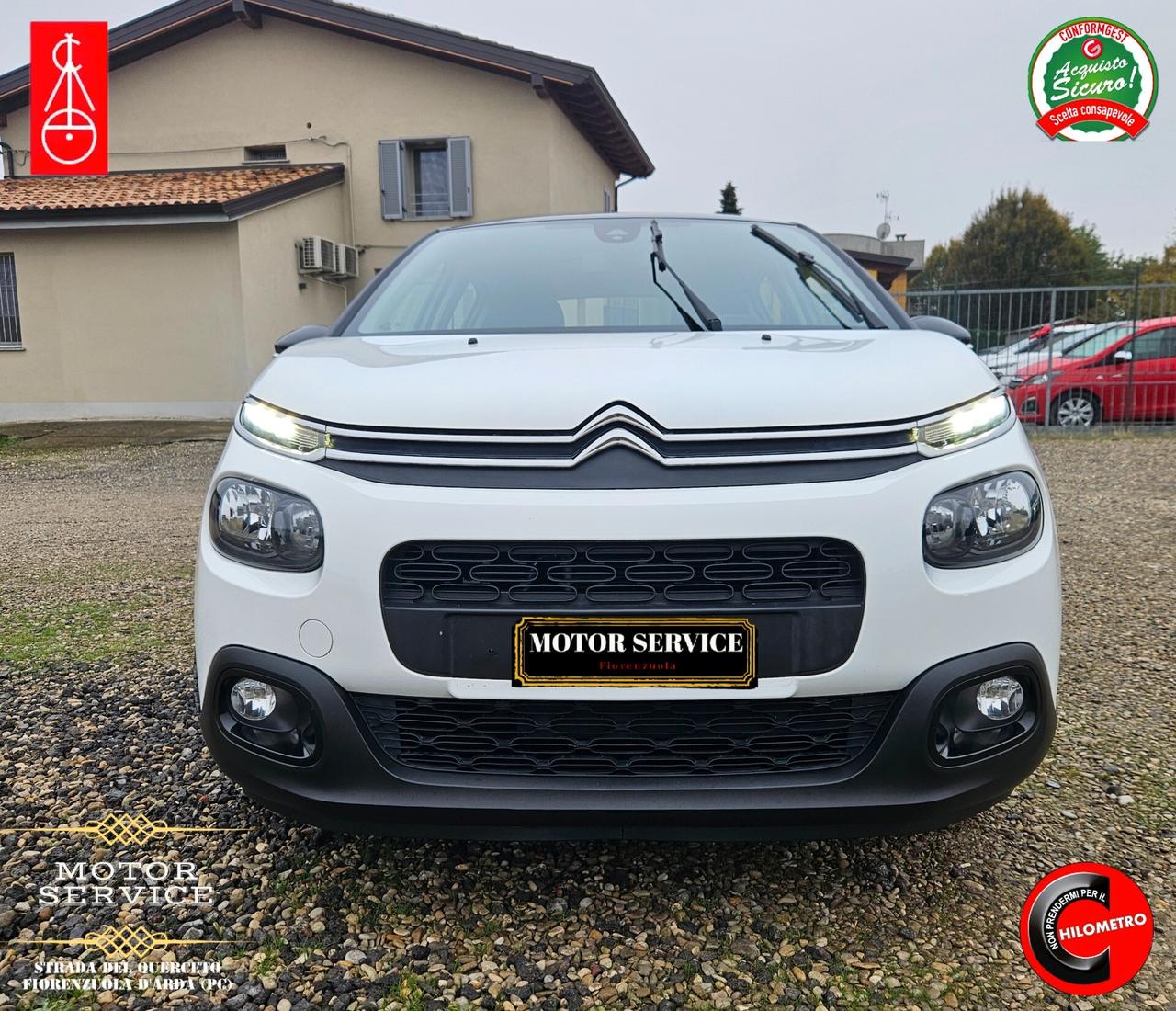 Citroen C3 1.2 benzina 65000km da 79€ mese