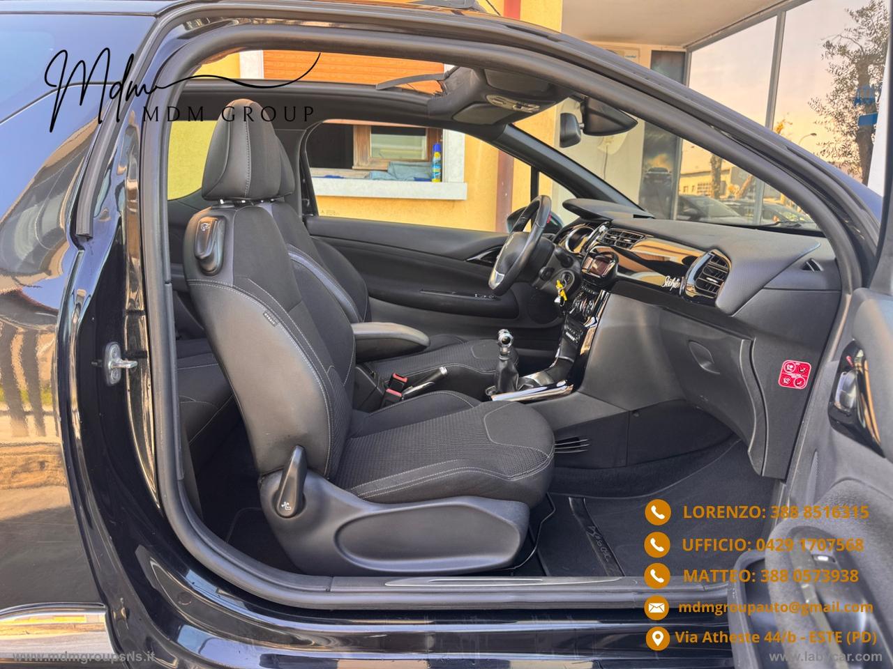 DS AUTOMOBILES DS 3 1.2 VTi 82 Chic Cabrio OK NEOPATENTATO