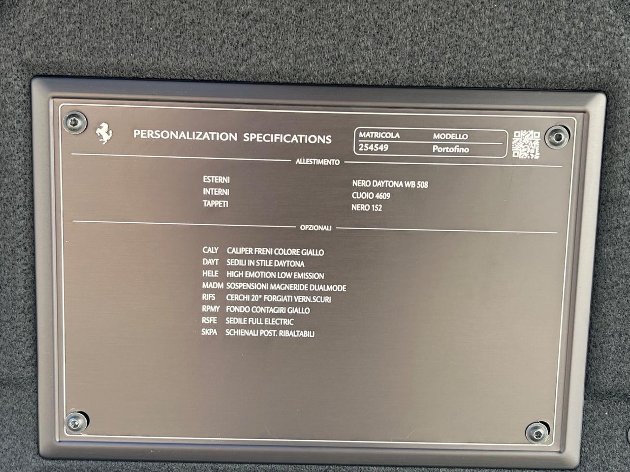 Ferrari Portofino 3.9 Garanzia ferrari fino al 4/2026