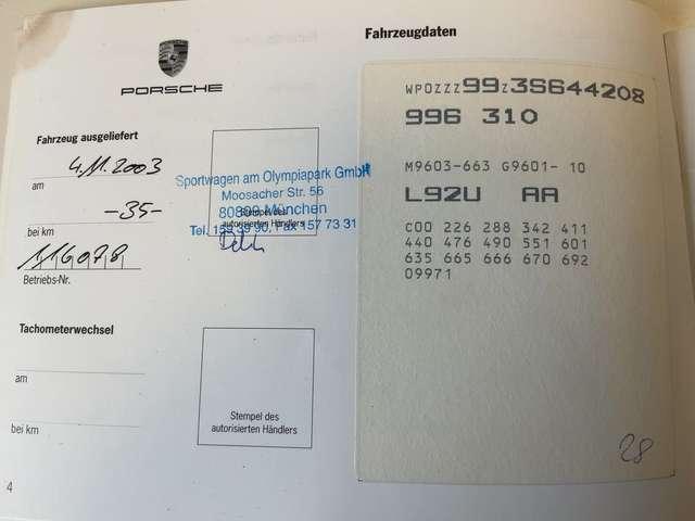 Porsche 996 CARRERA 2 CABRIO 320CV MANUALE