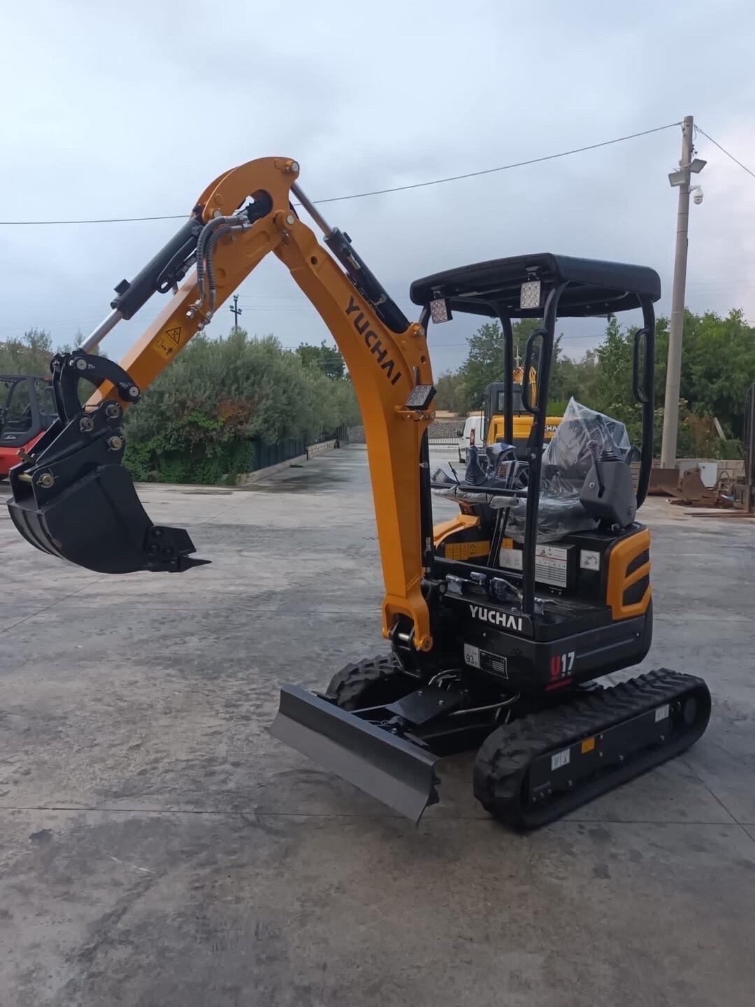 Miniescavatore nuovo Yuchai mod U17