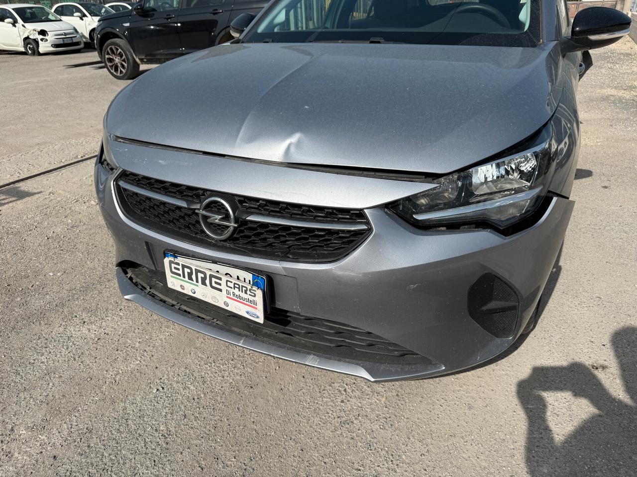 OPEL CORSA ANNO 2021 1.2 BENZINA *SINISTRATA