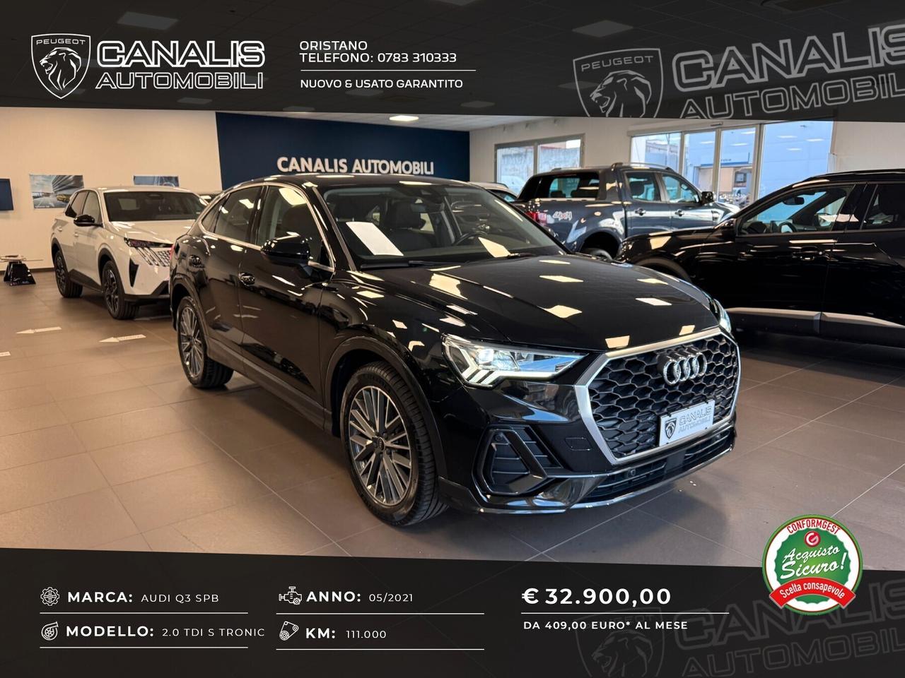 Audi Q3 SPB 35 TDI S TRONIC S LINE EDITION 2021 iva esp