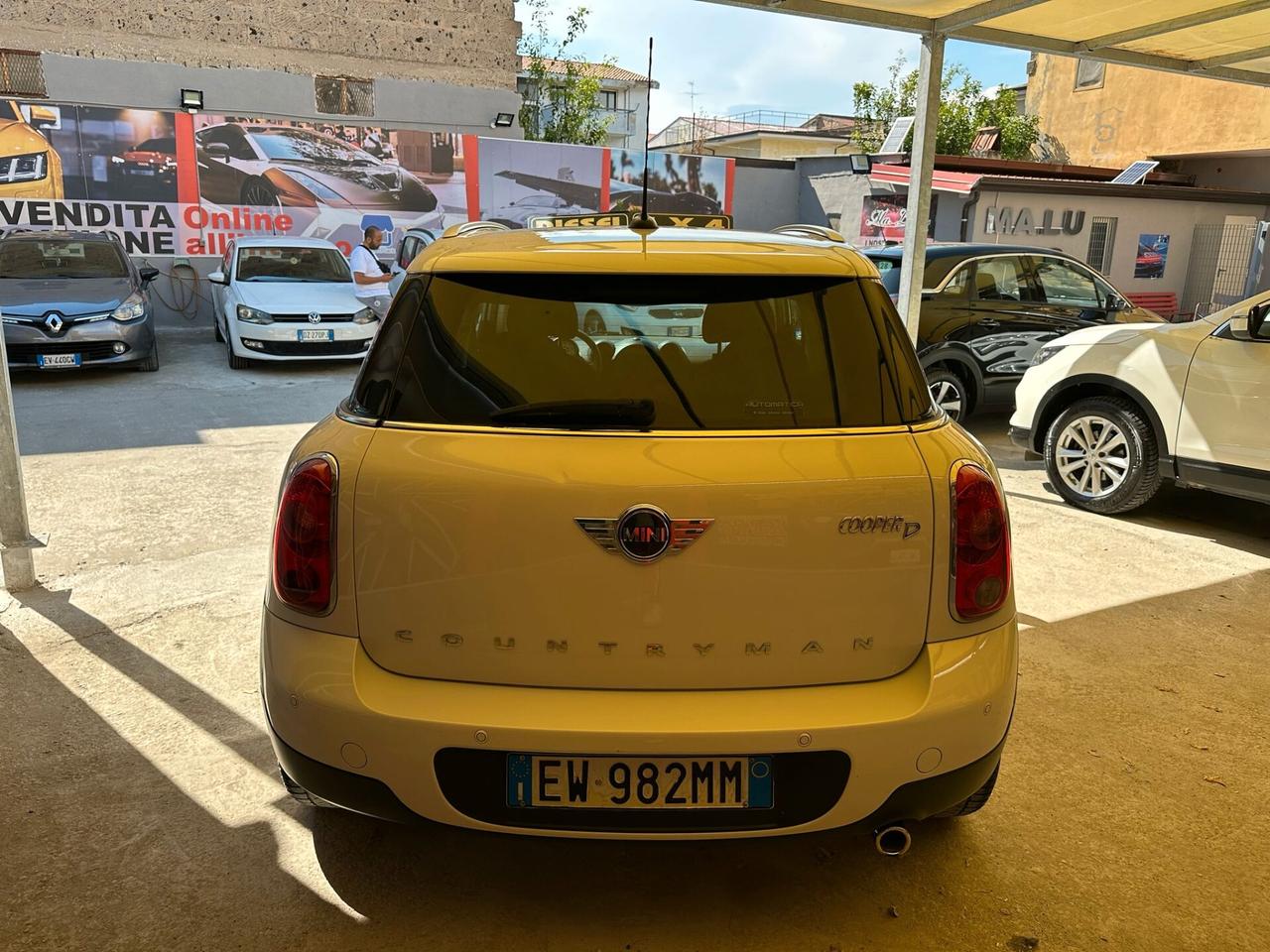 Mini Cooper D Countryman 1.6cc diesel 12 mesi garanzia-2014
