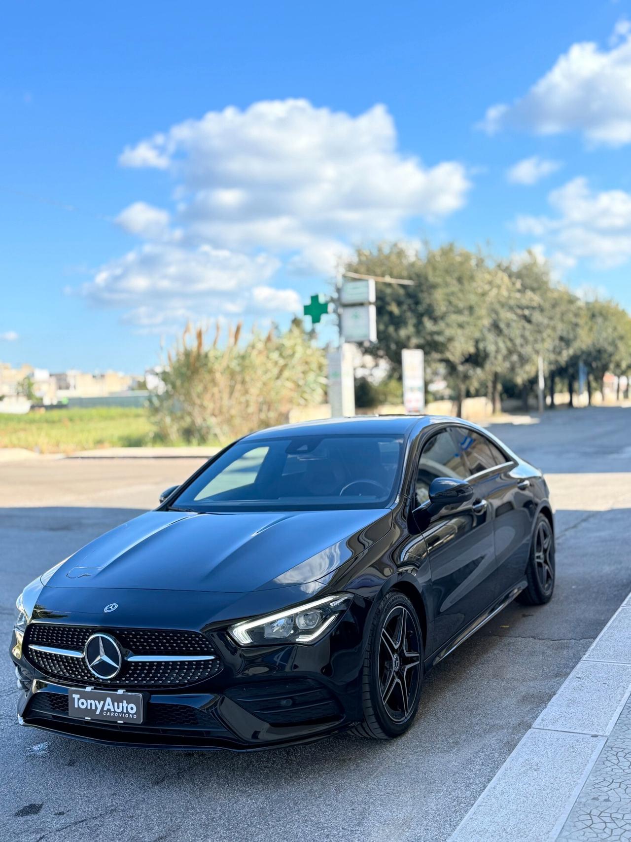 Mercedes-benz CLA 200 Coupe d 150 cv Premium auto AMG CON LUCI SOFFUSE,TELECAMERA,APPLE CARPLAY,VIRTUAL COCKPIT
