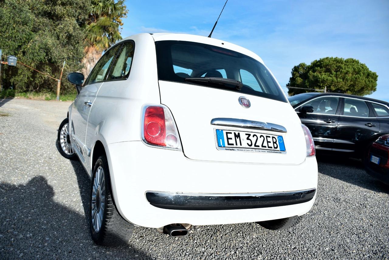 Fiat 500 1.2 Lounge TETTO BT CLIMA OK NEOPATENTATI UNICO PROPRIETARIO
