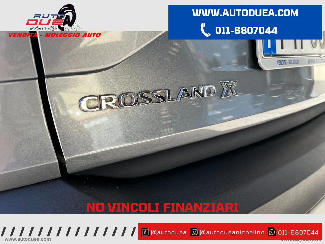 OPEL Crossland X 1.2 T 12V 110 CV S&S Innov. NO VINCOLI FINANZIARI