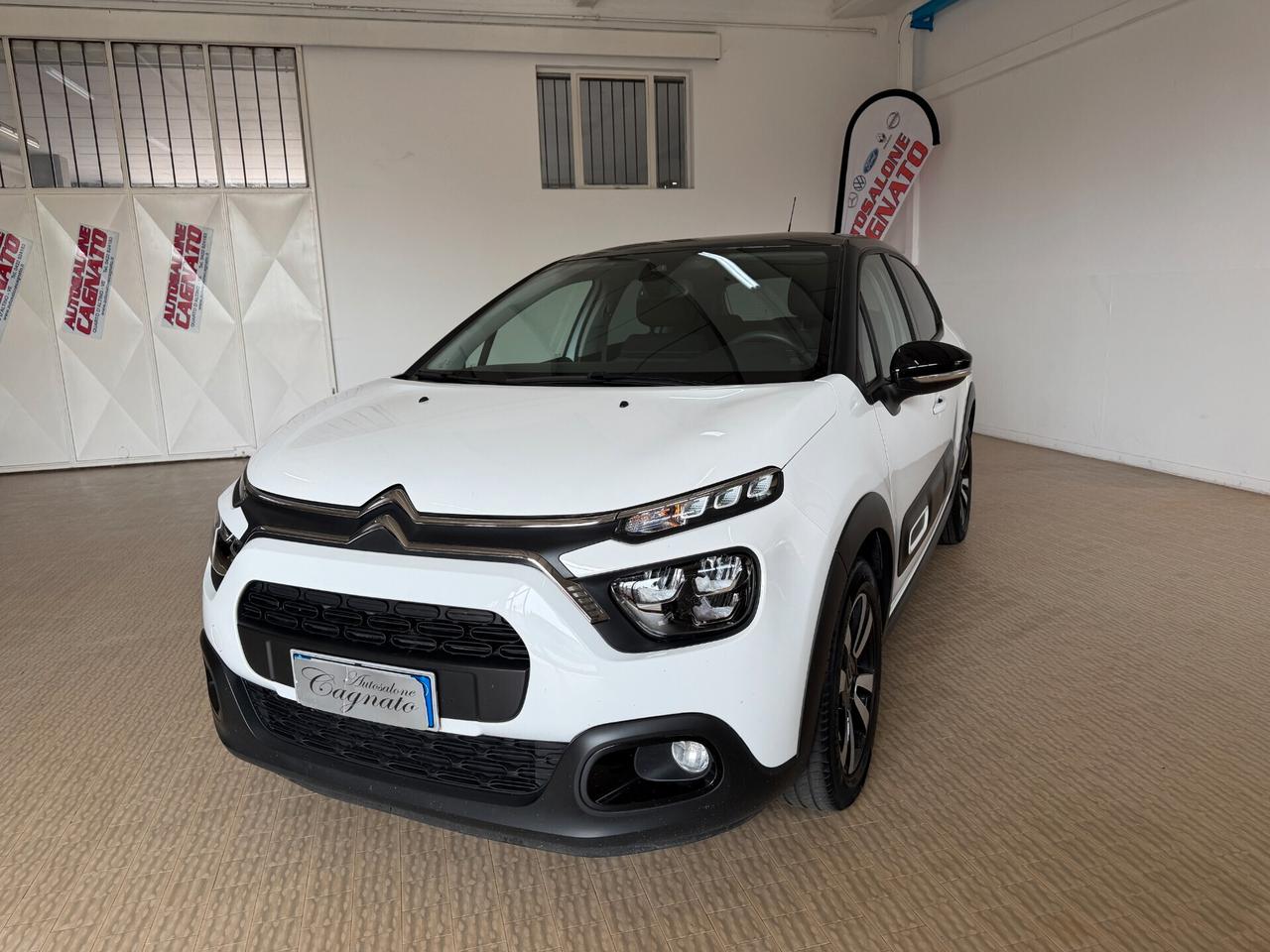 Citroen C3 1.2 83cv Shine Km43000 Neopatentati Bicolore