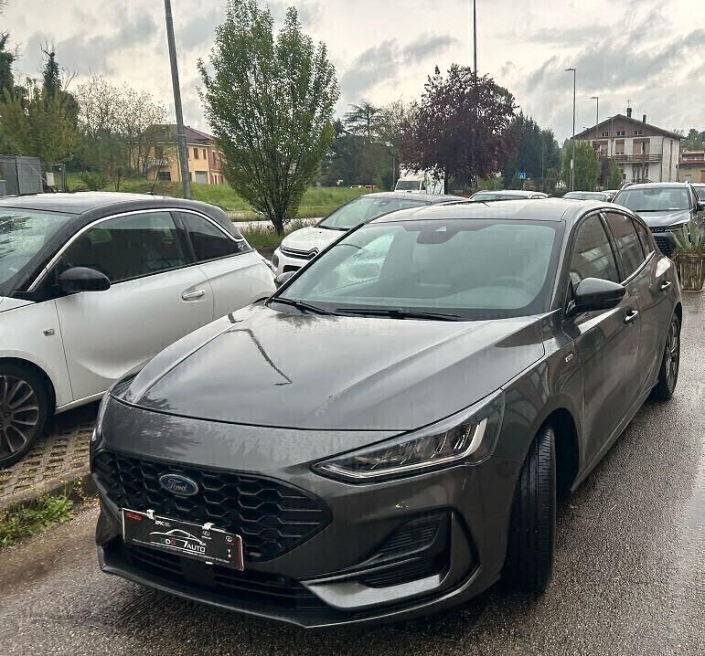 FORD FOCUS serie 5 HYBRID 1000 ECO-BOOST CV 125 KM 25.125 LED garanzia 12 mesi