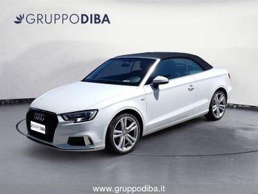 Audi A3 III 2016 Cabriolet Diesel Cabrio 2.0 tdi Sport 150cv s-tronic