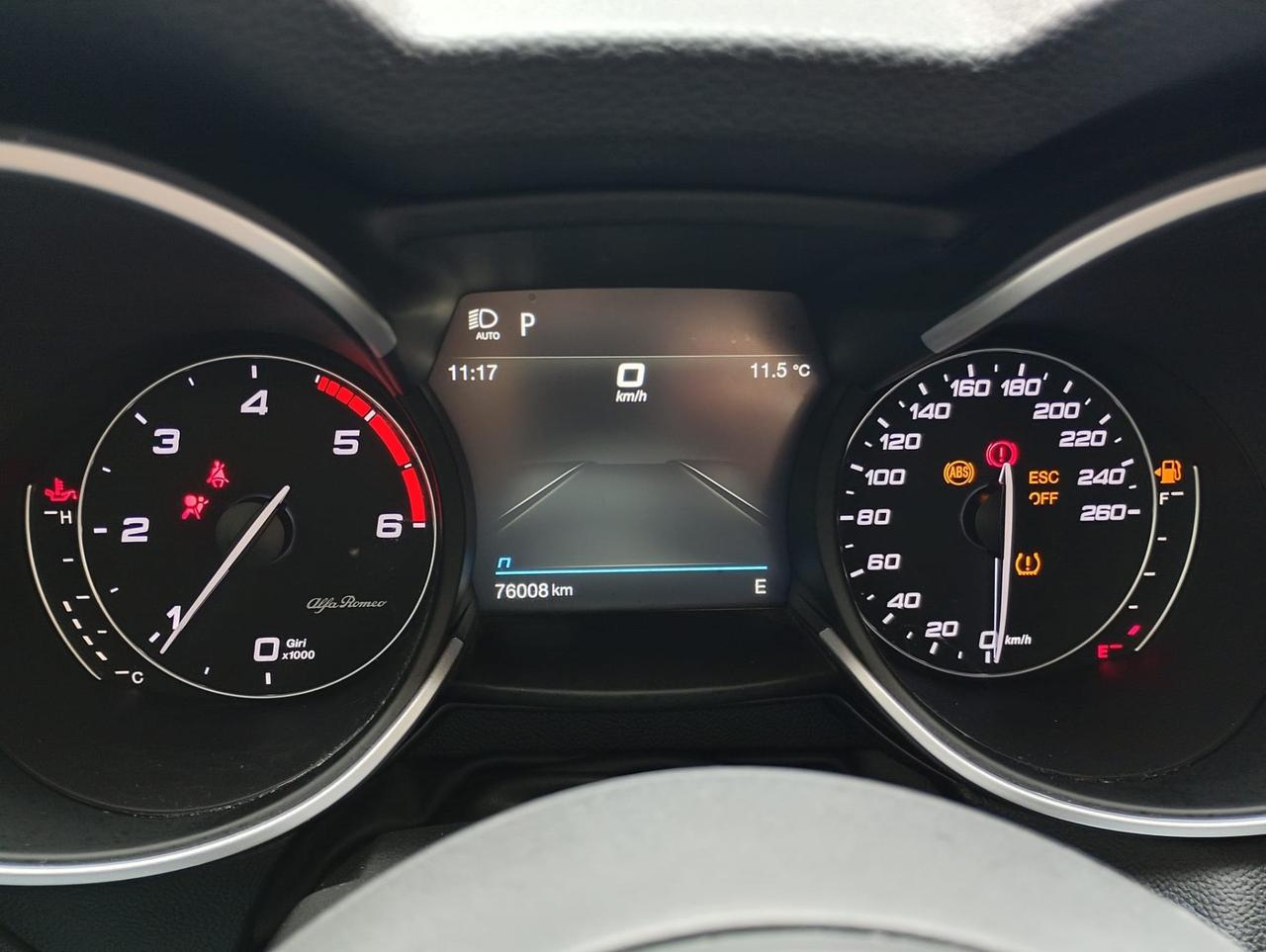 Alfa Romeo Stelvio 2.2 Turbodiesel 160 CV AT8 RWD Super