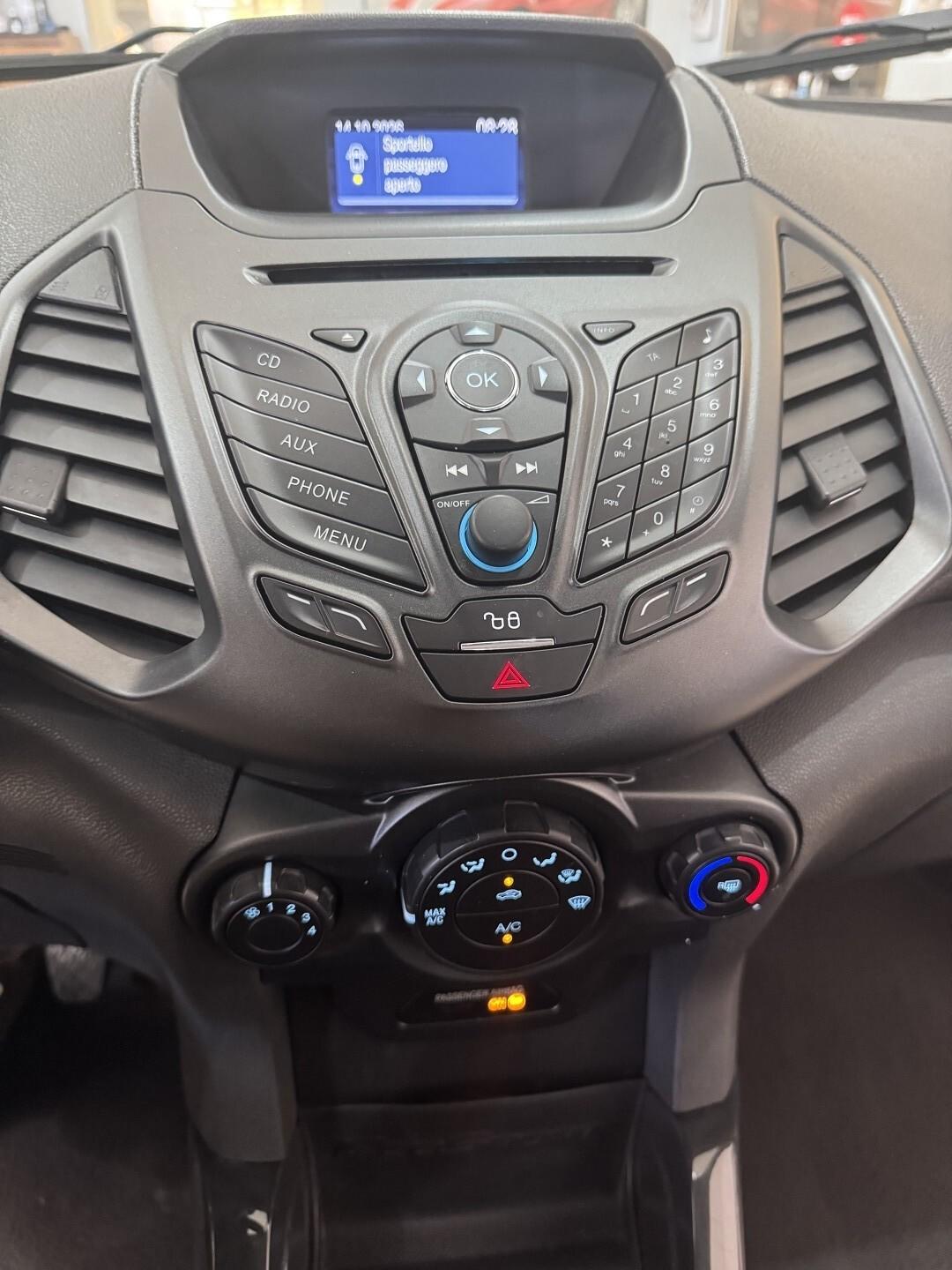 FORD ECOSPORT 1.5 dci Titanium 95 cv.