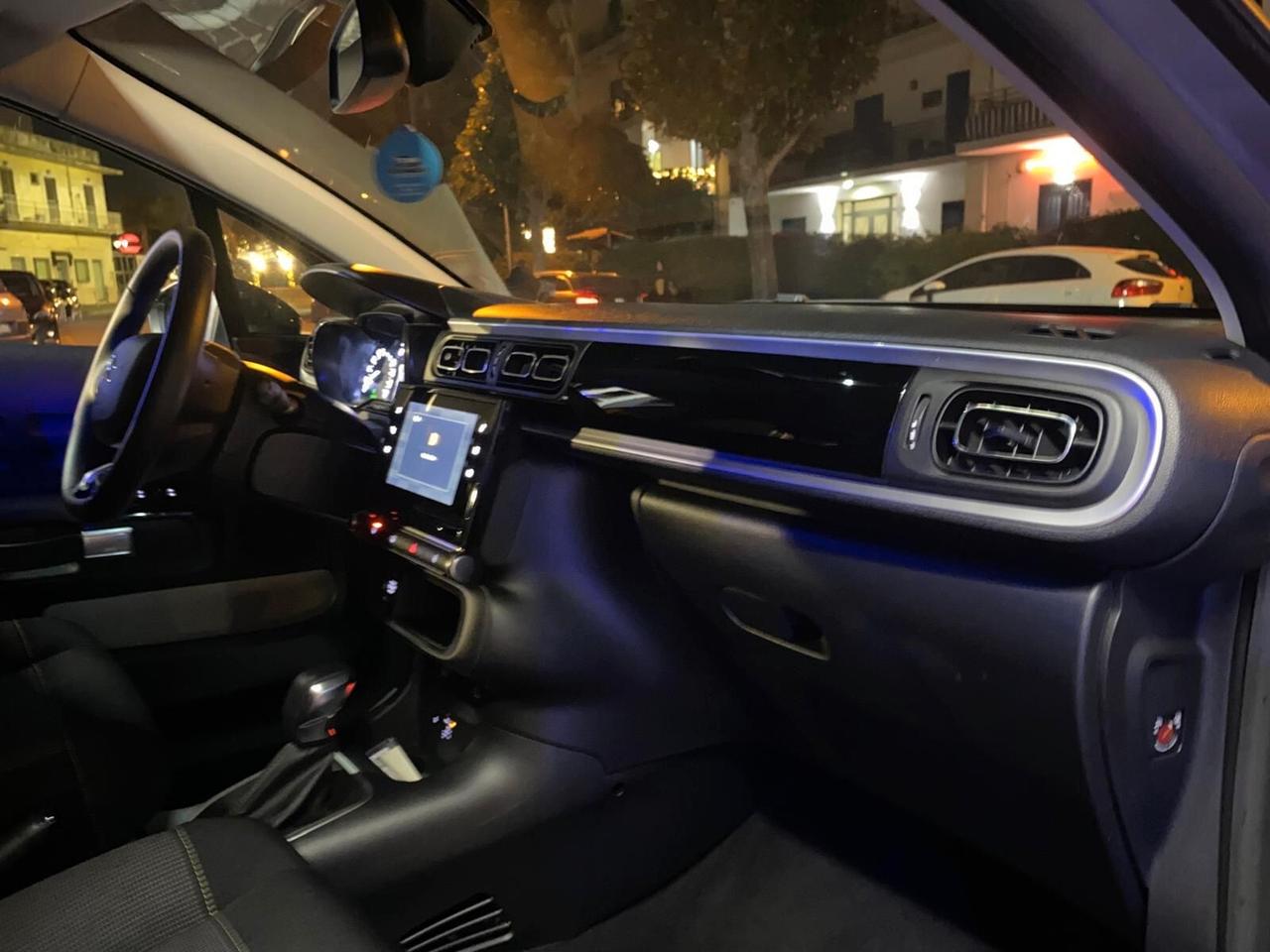 Citroen C3 PureTech 110 S&S EAT6 Max KM 33798 GRIGIO MEDIO