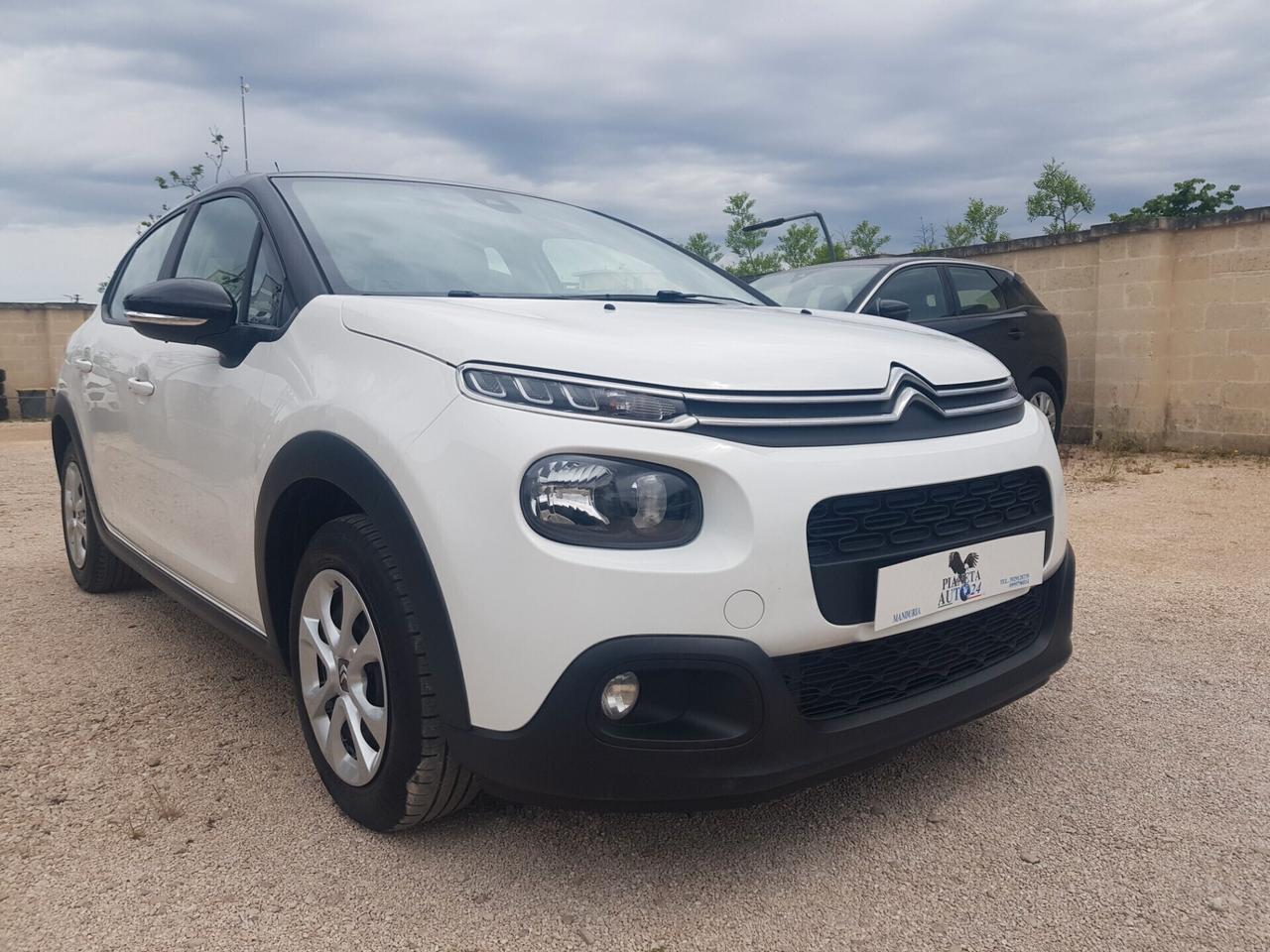 Citroen C3 1.2 PureTech 83cv Navy Led Sensori Park