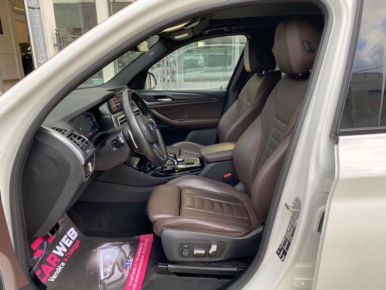 BMW X3 MSPORT 2.0D XDRIVE 48V TETTO 2022