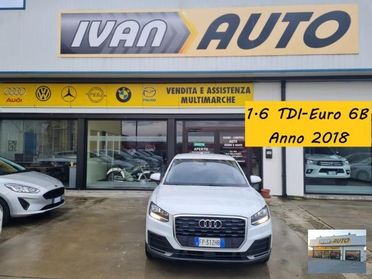 AUDI Q2 1.6 TDI-EURO 6B-ANNO 2018