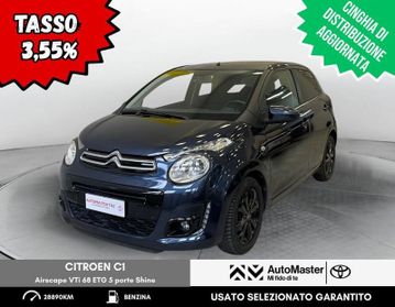 Citroën C1 C1 Airscape VTi 68 ETG 5 porte Shine - NEOPATENTATI