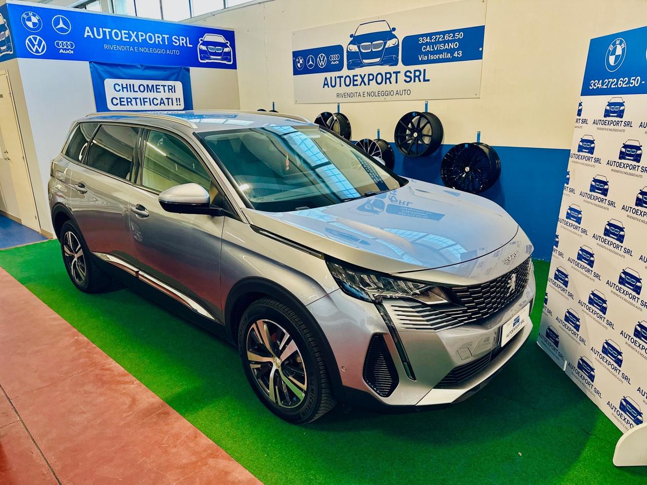 Splendida Peugeot 5008 BlueHDi/2021/7posti/automatic