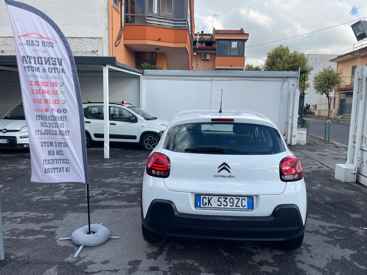 Citroen C3 BlueHDi 100 S&S Feel Pack KM 80.000CERTIFICATI!!!