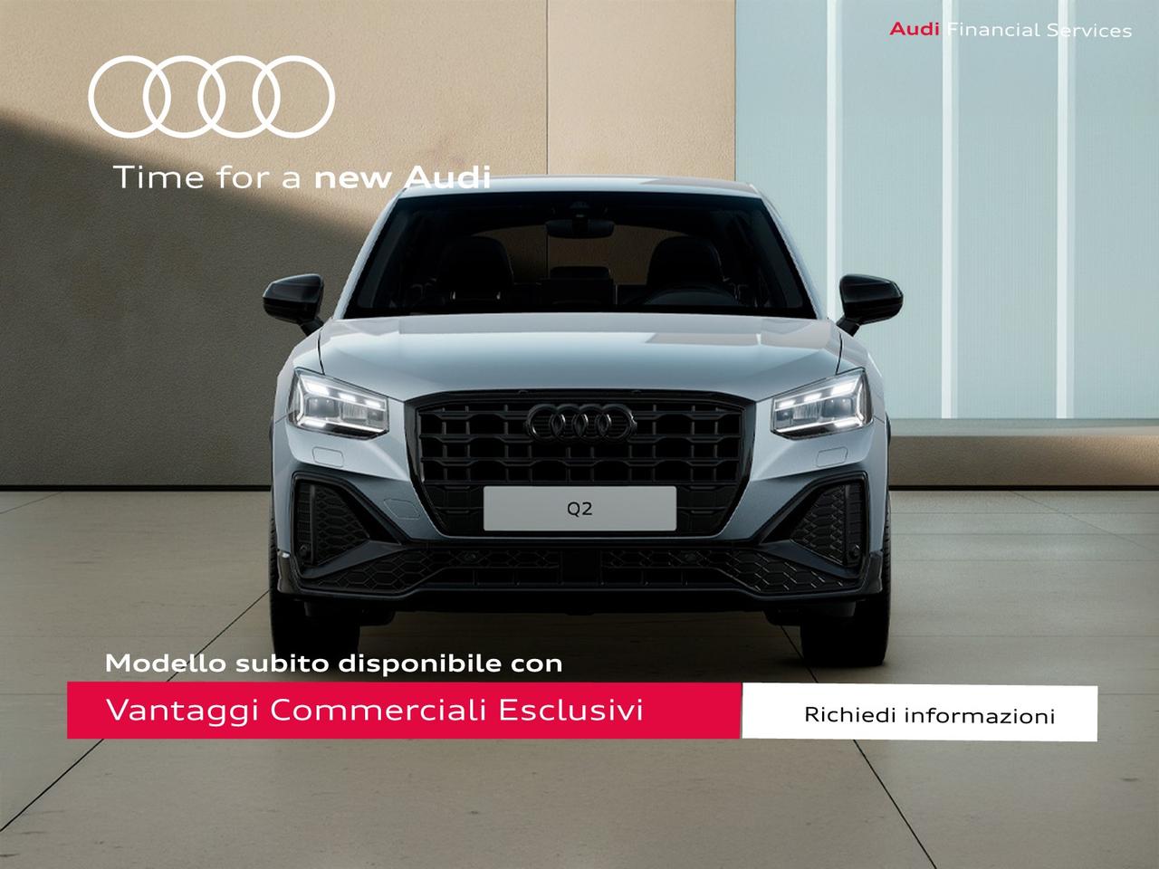 Audi Q2 35 2.0 tdi identity black s-tronic