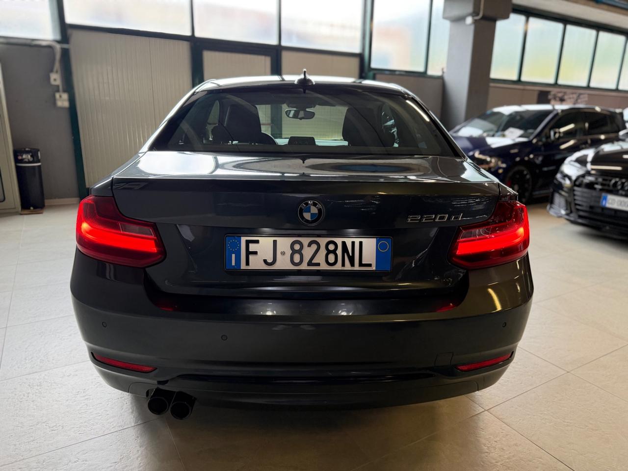 Bmw 220d SPORT KMCERT GARANZ UNICOPR