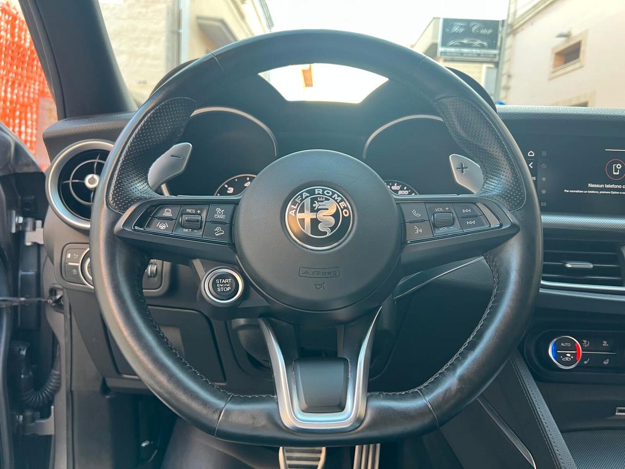 ALFA ROMEO STELVIO VELOCE 2.2 210CV Q4 PELLE NAVI CAM ANNO 2021