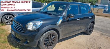 Mini Cooper 1.6D Countryman TAGLIANDATA OK NEOPATENTATI