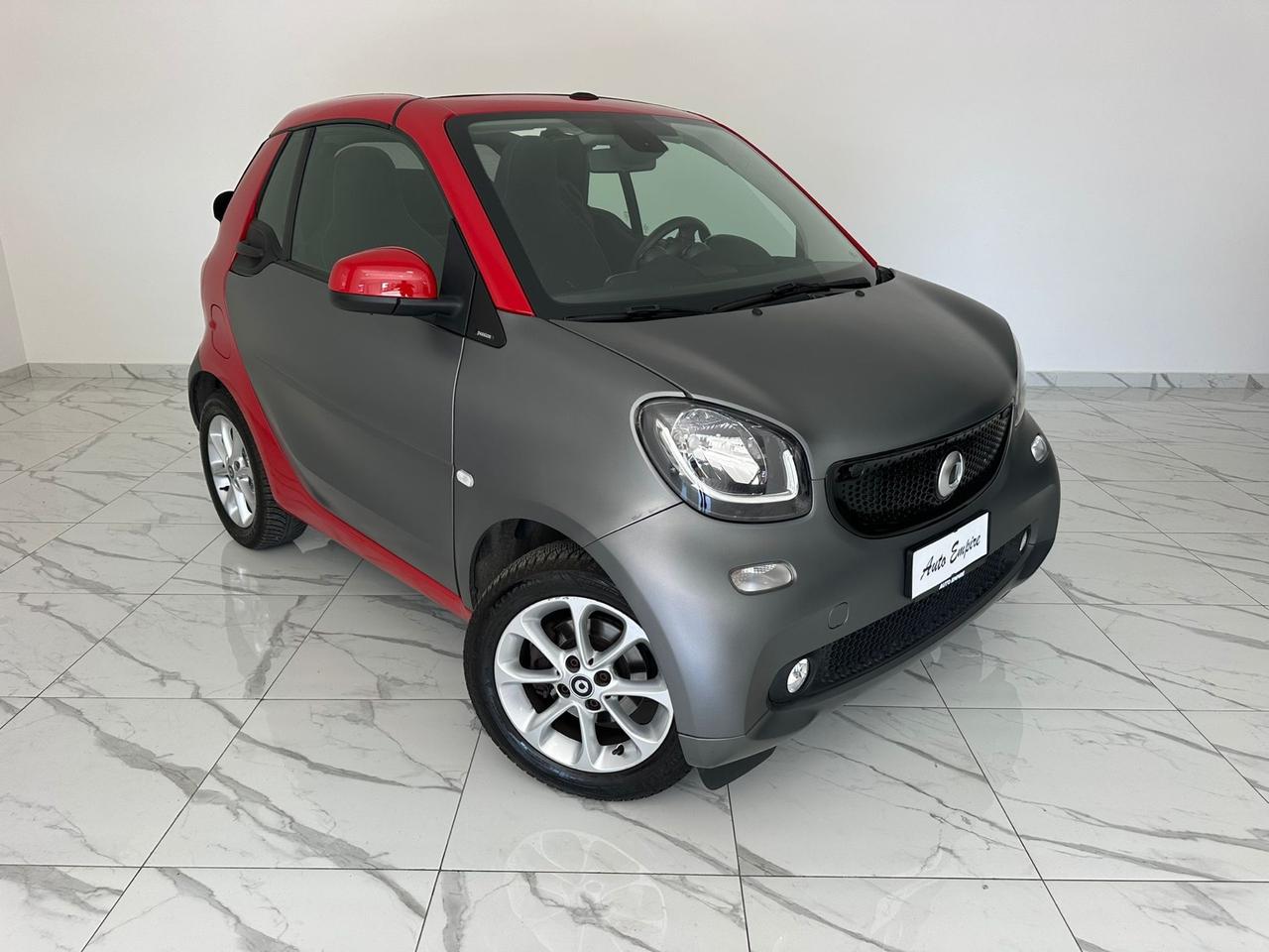 SMART FORTWO CABRIO PASSION AUTOMATICA GRIGIO OPACO