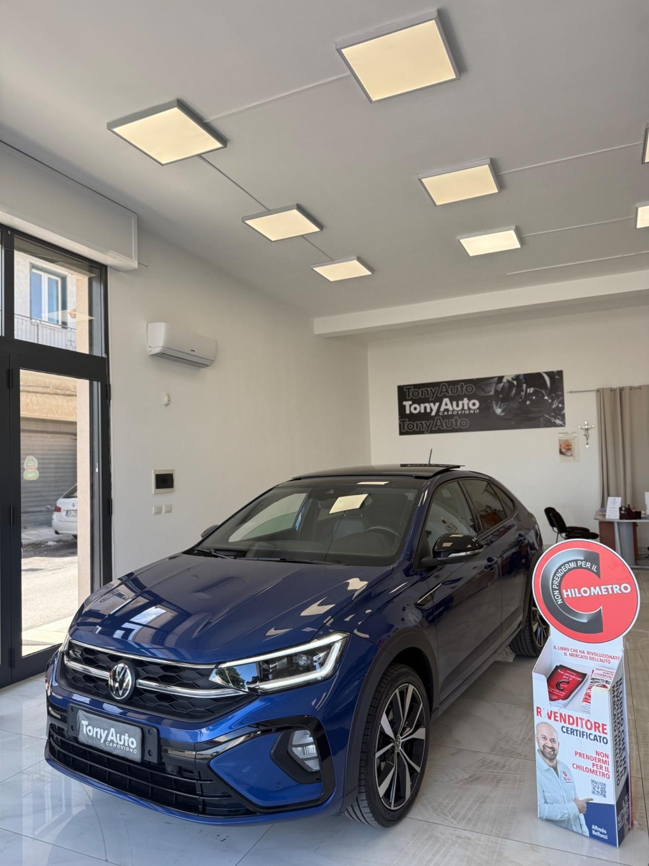 Volkswagen Taigo 1.0 tsi R-LINE TETTO APRIBILE.VIRTUAL COCKPIT.TELECAMERA,APPLE CARPLAY,KM CERTIFICATI