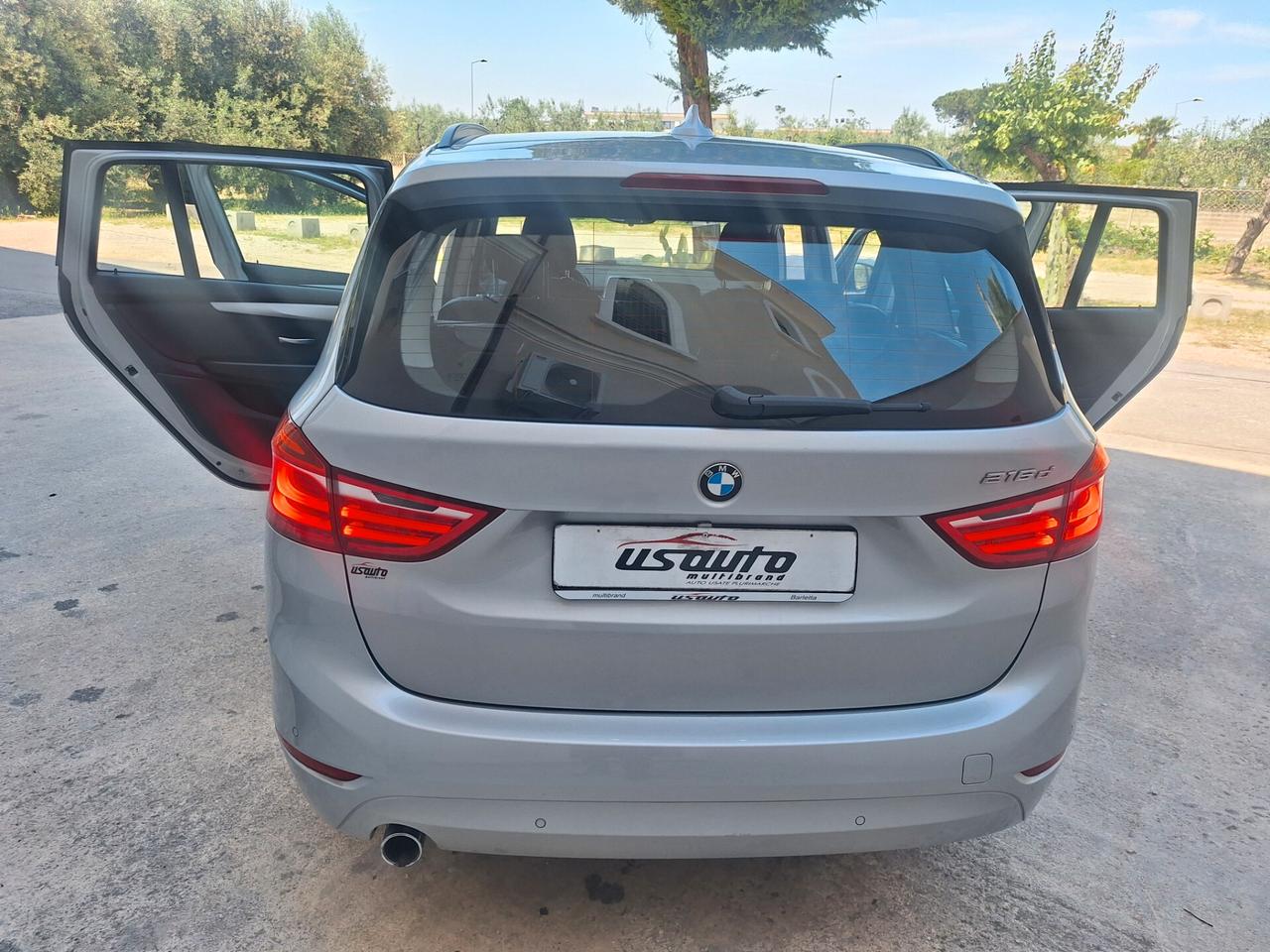 Bmw 216d GRAN TOURER 7 POSTI 2018