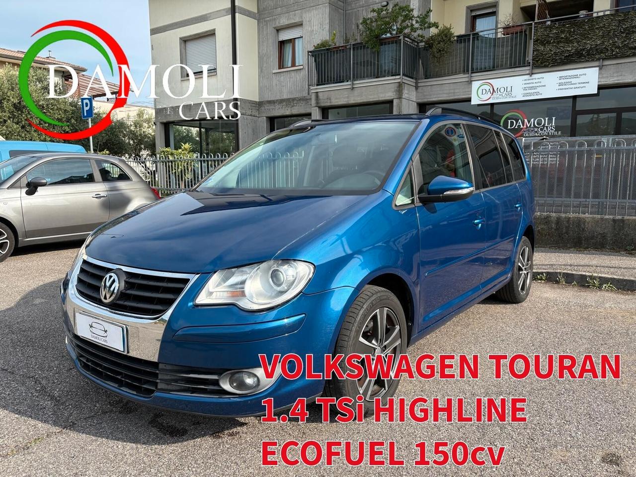 VOLKSWAGEN TOURAN 1.4 TSi HIGHLINE ECOFUEL 150 CV