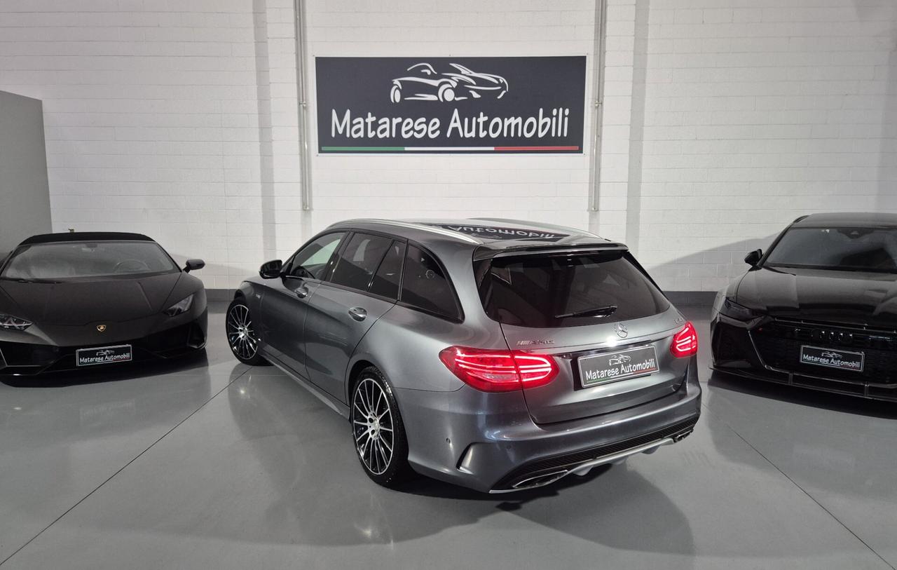 Mercedes-Benz C 43 AMG 4Matic 3.0cc 367cv FullLed Burmester GaranziaFull