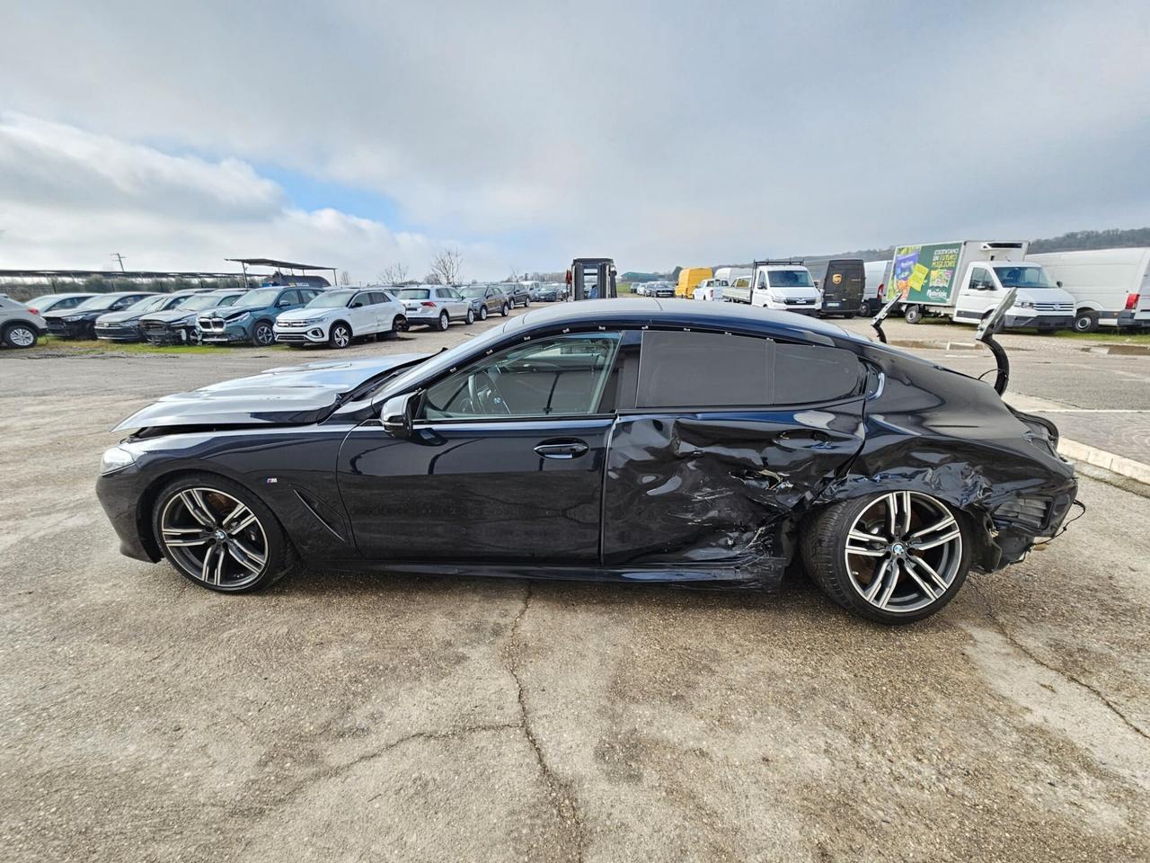 BMW M850 LCI Gran Coupe M 850i xdrive INCIDENTATA