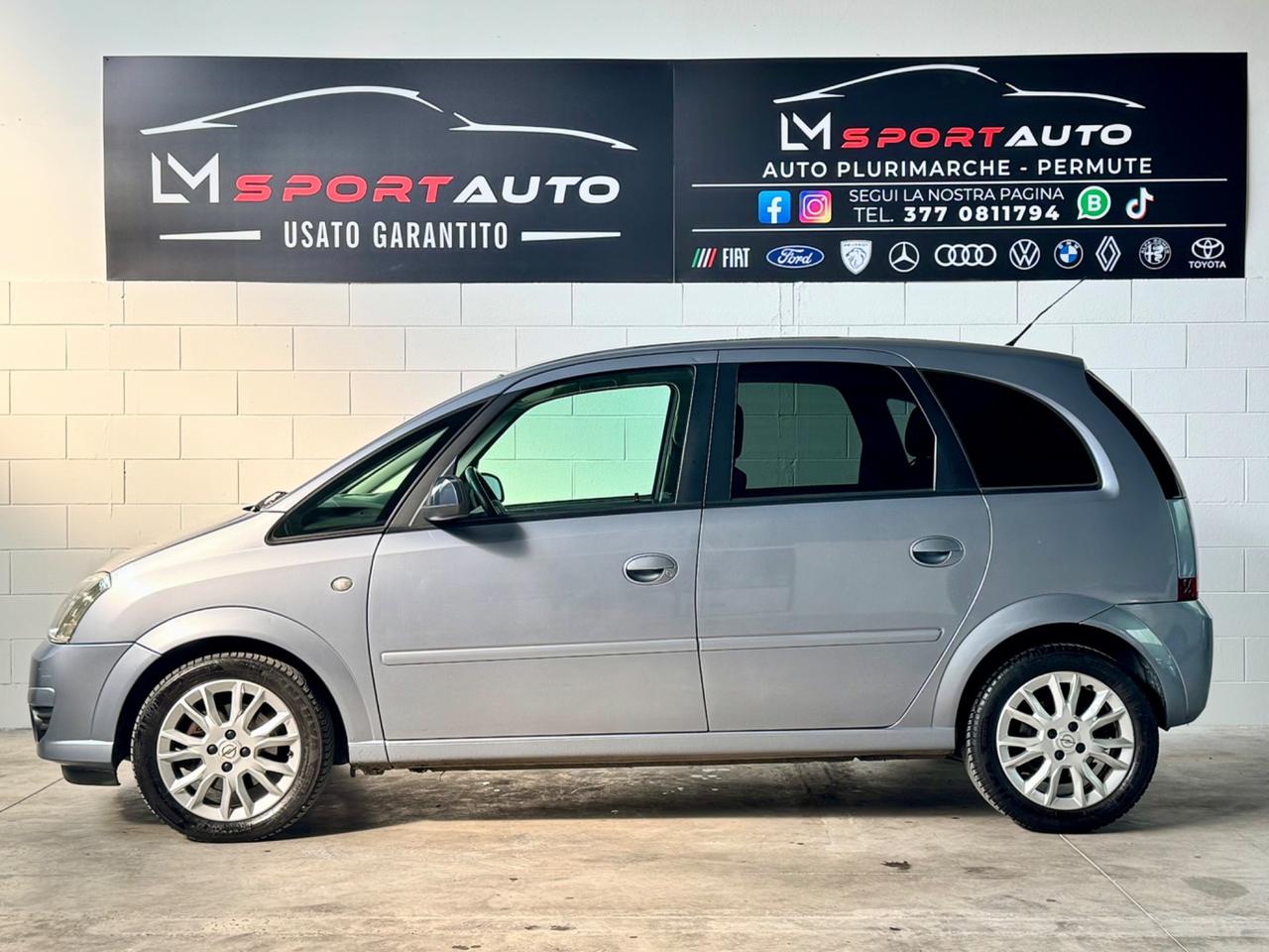 OPEL MERIVA 1.6 16v UNICOPRO SOLO 72 MILA KM GARANZ 12 MESI