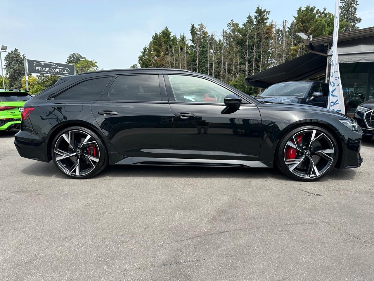 Audi RS6 Avant /carboceramici/tetto/4stz/pelle cuoio/scarico/head/strafull
