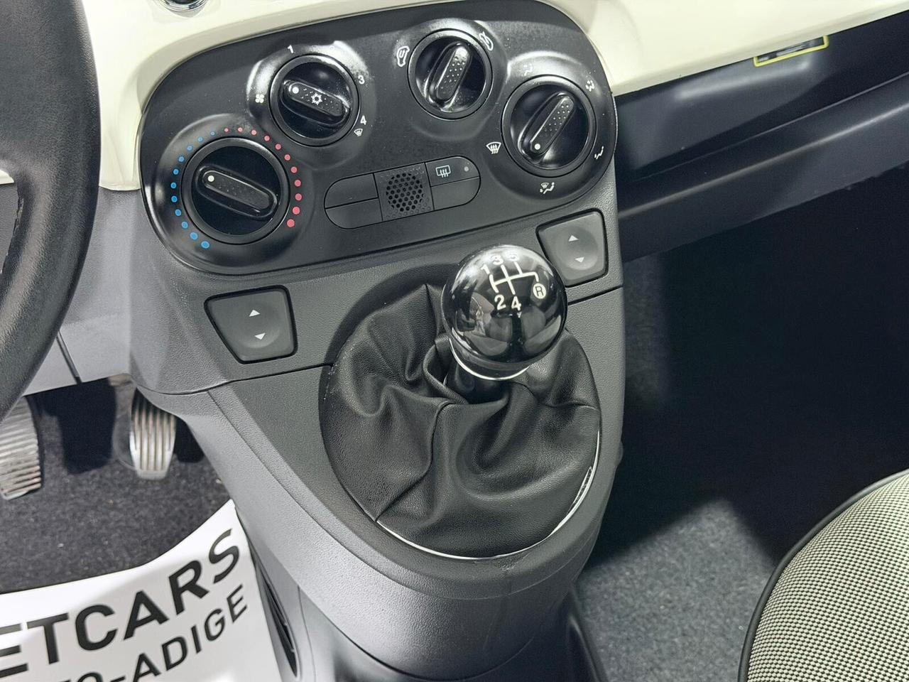 FIAT 500 1.2 69CV TETTO PANORAMICO 110.000km