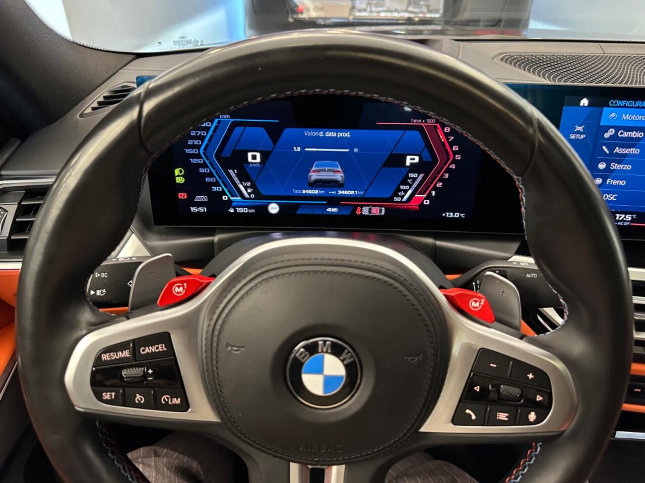 Bmw M3 Bmw M3 xDrive Competition Iva esposta.