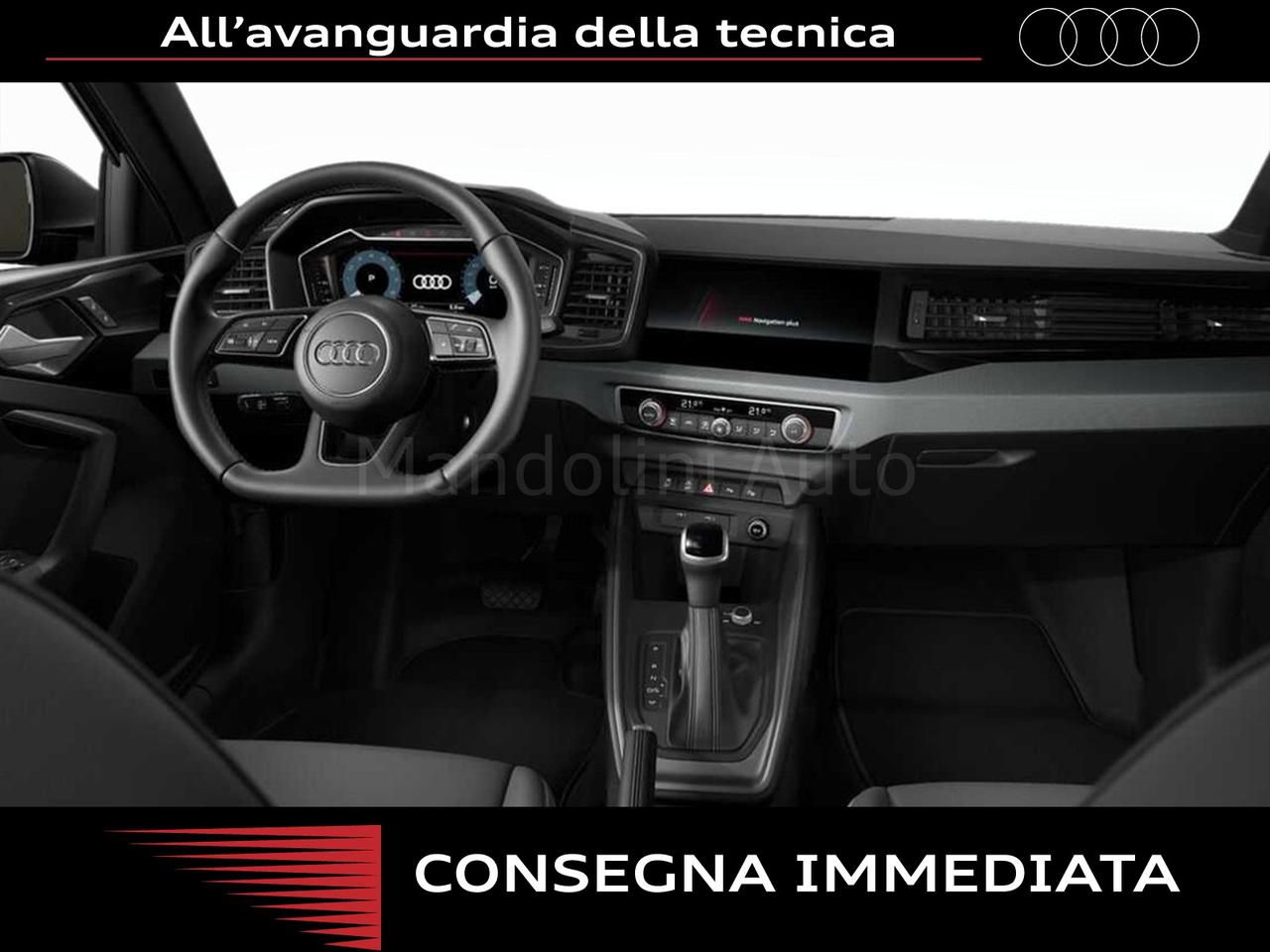 Audi A1 sportback 30 1.0 tfsi 116cv identity black s tronic