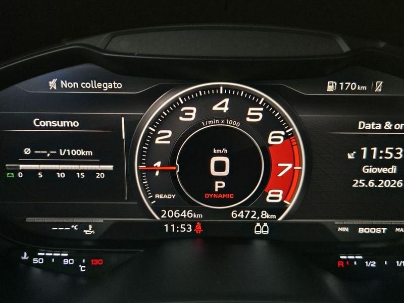 Audi TT III 2019 Coupe Benzina Coupe 40 2.0 tfsi s-tronic