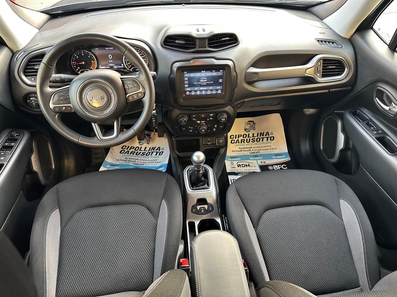 Jeep Renegade 1.6 Mjt 130 CV Limited 1/2022 KM 170080 CERT 1PROP