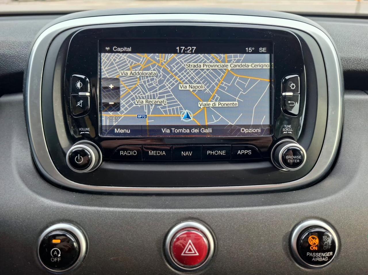 Fiat 500X 1.6 MultiJet 120 CV Cross Plus 2016