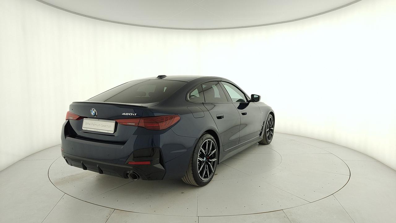 BMW Serie 4 G26 LCI 2024 Gran Coupe - 420d Gran Coupe mhev 48V xdrive MSport Pro auto