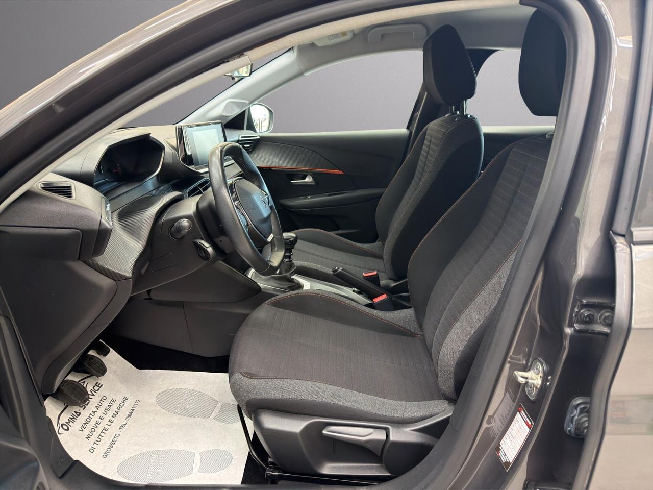 Peugeot 208 BlueHDi 100 Stop&Start 5 porte Active Tetto nero