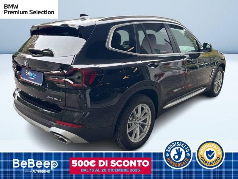 BMW X3 XDRIVE20D MHEV 48V AUTO