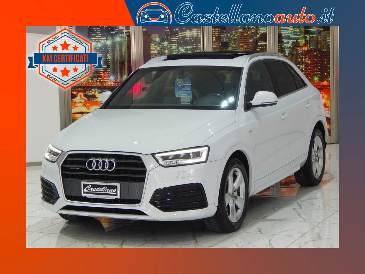 Audi Q3 2.0 TDI S-Line Edition Quattro S-tronic TETTO-NAVI