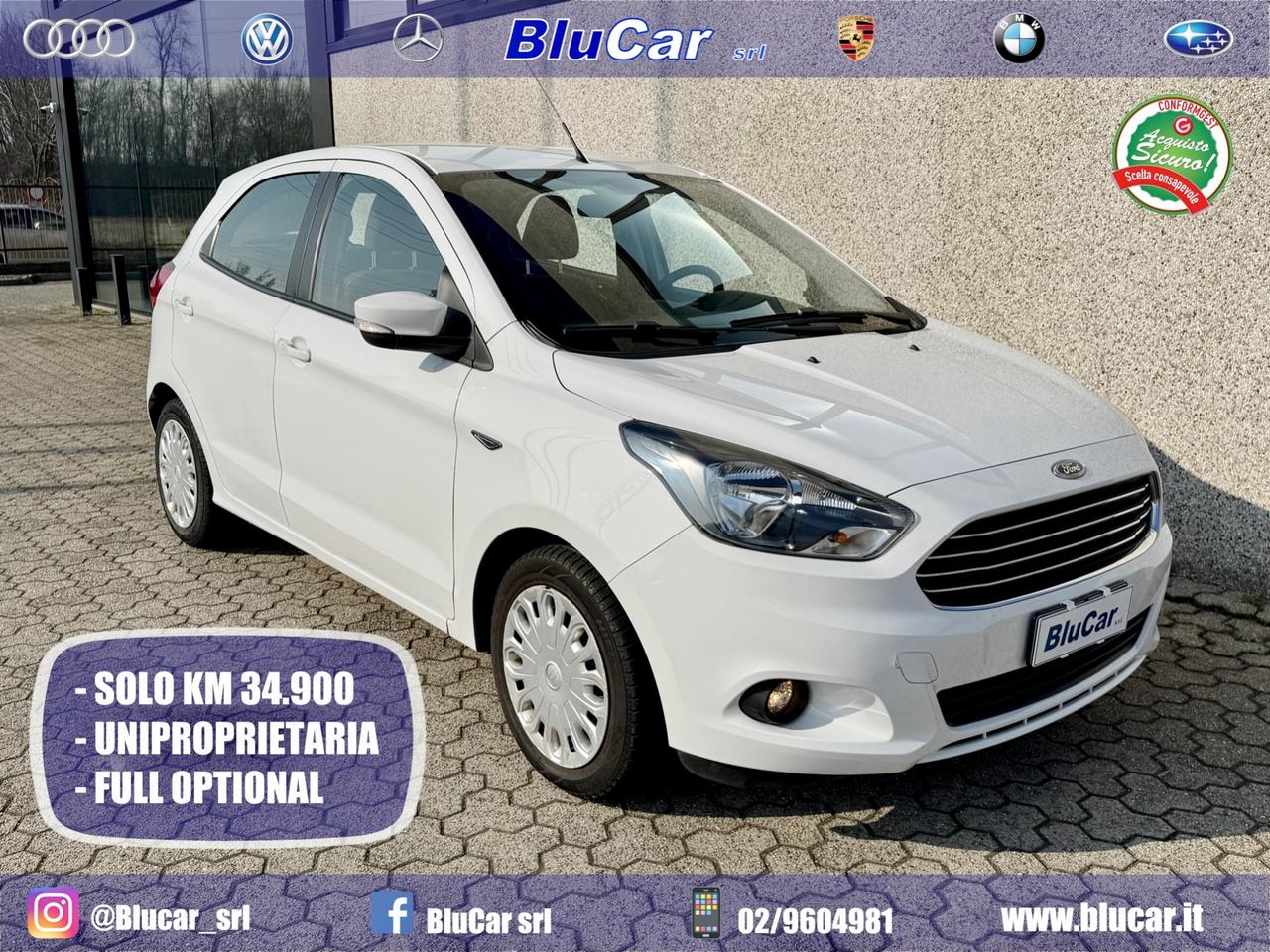 Ford Ka Ka 1.2 8V 85CV Ultimate