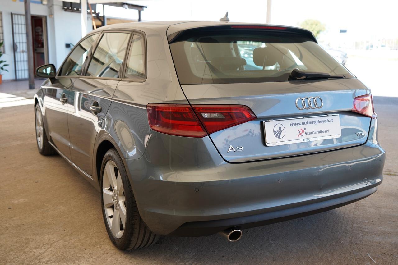 Audi A3 SPB 1.6 TDI 110 Cv S tronic Ambition