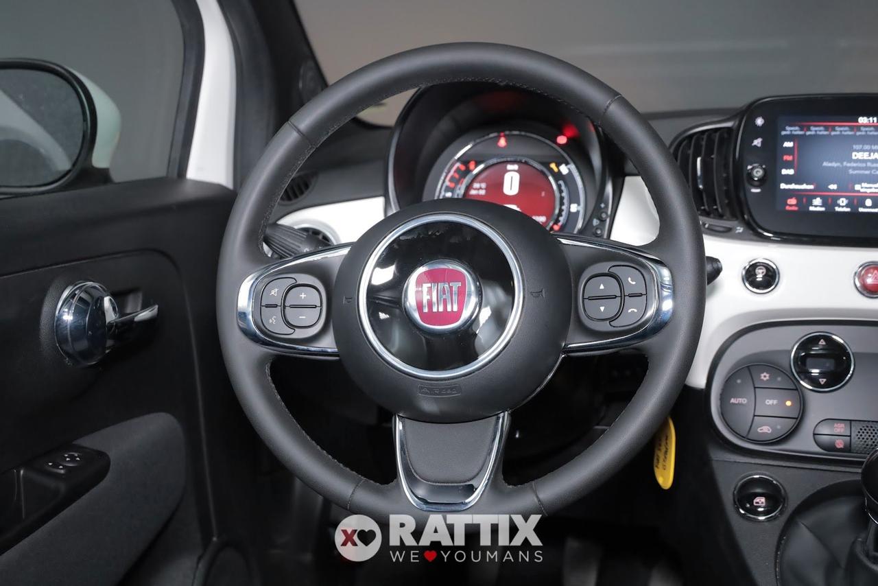 Fiat 500 1.0 Hybrid 70CV Dolcevita + tetto panoramico