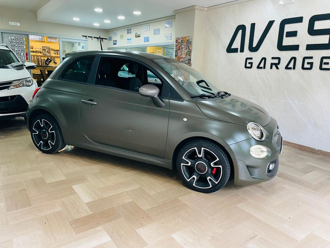 Fiat 500 S TwinAir Turbo 105 CV Riva Matt Olive Green