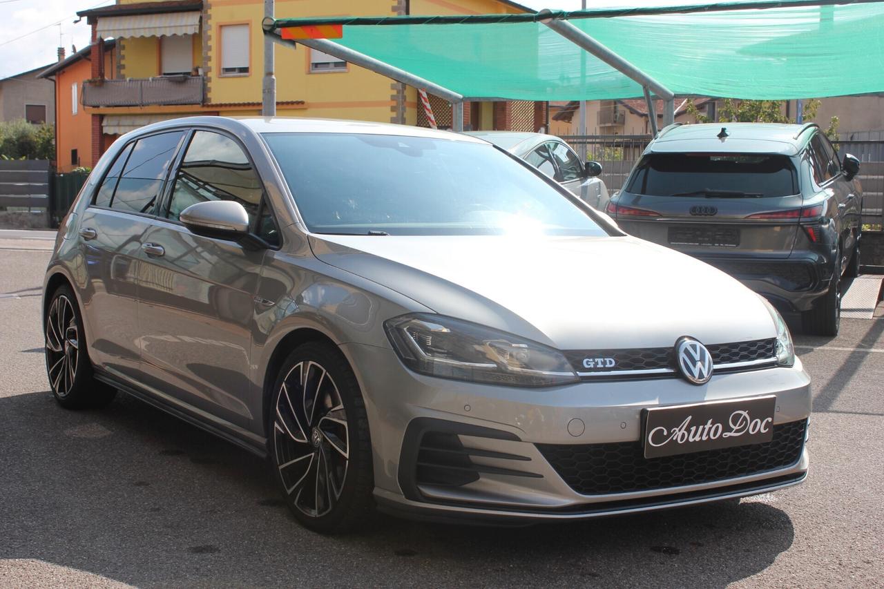 Volkswagen Golf GTD 7.5 2.0 TDI 184 CV DSG 5p.